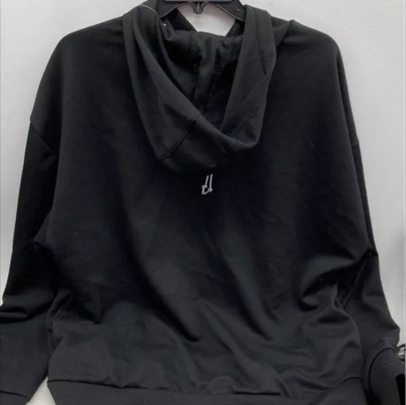 Reebok Men's Black Hoodie Sweatshirt Size M NWT MSRP $60 - Picture 3 of 6